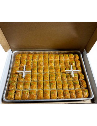 Authentic Antep Turkish Baklava  36 Pcs.— A Taste of Tradition