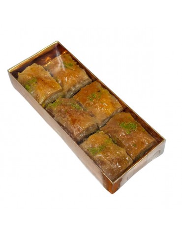 Authentic Antep Turkish Baklava  6 Pcs.— A Taste of Tradition