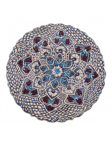 Lace Plates 12 Inches wide set 5