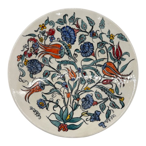 Hand Painted Tokat-Iznik Plates. Set Of 4