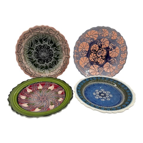 Early Lace Plates 12", set 4