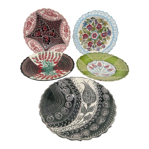 Early Lace Plates 12", set 5
