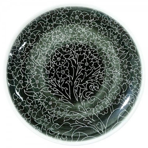 Hand Painted Round Plate 10"