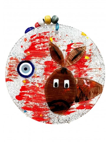 Lucky Eye Fusion Glass Hangings