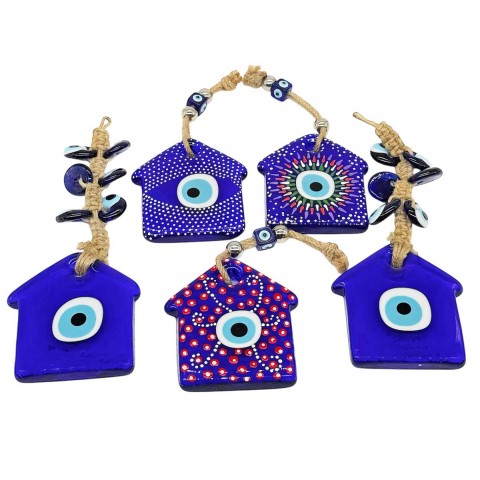 Lucky Eye Glass Sweet Home Hangings