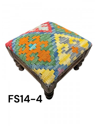 Kilim/Rug Footstool 