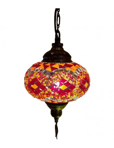 Mosaic Hanging Lamps 6"