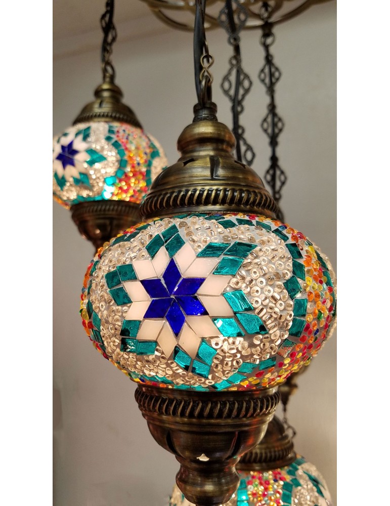 Mosaic Hanging Lamps 5"