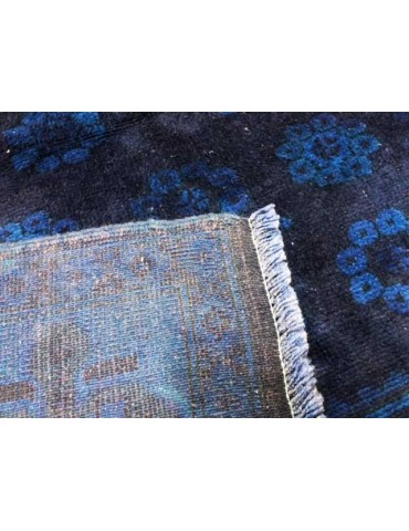 Turkish Blue 4x5 Wool Rug