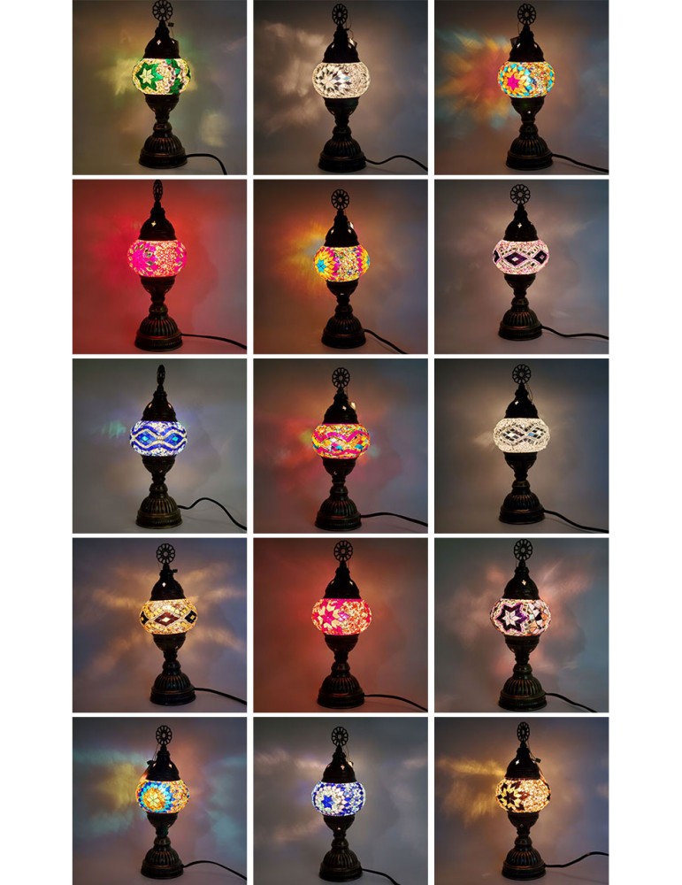 Mosaic Table Lamps 4" TL4 