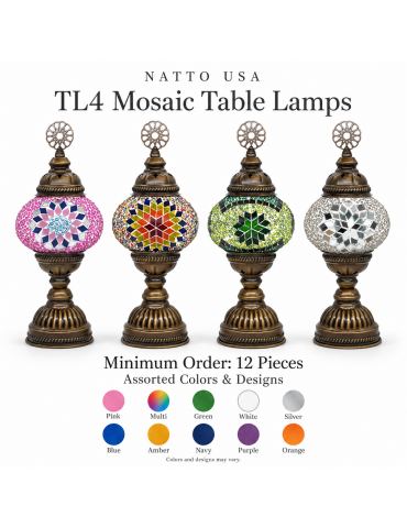 Mosaic Table Lamps 4" TL4  *Pre Order October 2026*