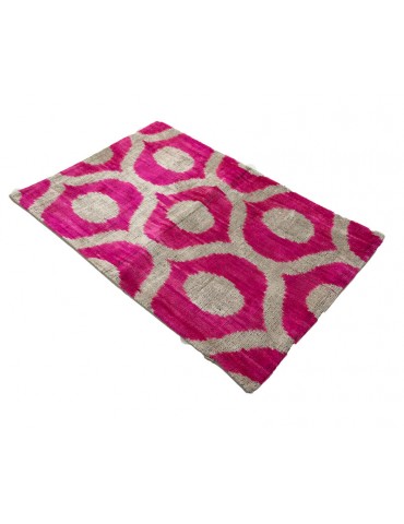 Ikat Handwoven Silk Velvet Pillow Case