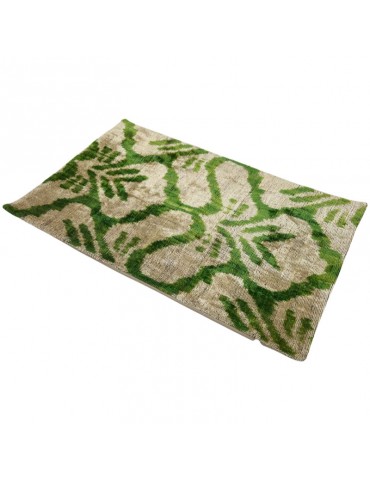 Ikat Handwoven Silk Velvet Pillow Case